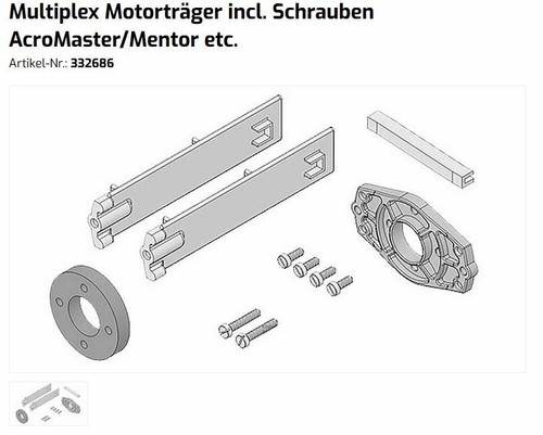 Motorhalter motorträger incl - motorträger,